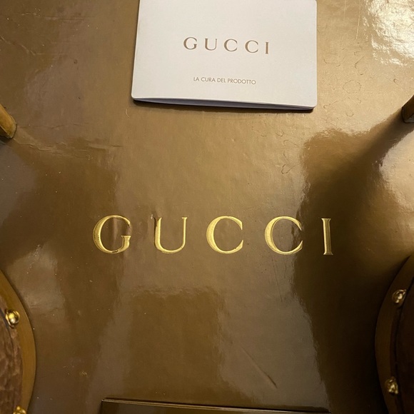 Gucci Wooden platform clogs w/ individual dust bags and a large dust - Picture 9 of 9